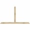 Ekena Millwork Portland Rough Sawn Timber Gable Bracket, Douglas Fir, 84"W x 49"H x 4"D x 4"F, 14/12 Pitch GBW084X49X0404POR00RDF - alternate 1